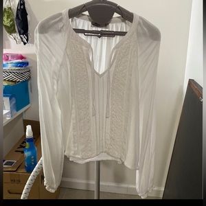 Hollister White Long Sleeve